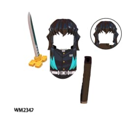 WM6116 WM6162 WM6163 Anime Bricks Mini Dolls Action Figure Assemble Building Blocks Toys For Children Gift