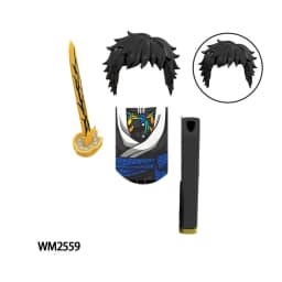 WM6116 WM6162 WM6163 Anime Bricks Mini Dolls Action Figure Assemble Building Blocks Toys For Children Gift