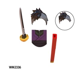 WM6116 WM6162 WM6163 Anime Bricks Mini Dolls Action Figure Assemble Building Blocks Toys For Children Gift