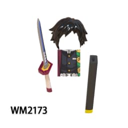 WM6116 WM6162 WM6163 Anime Bricks Mini Dolls Action Figure Assemble Building Blocks Toys For Children Gift