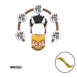 WM6116 WM6162 WM6163 Anime Bricks Mini Dolls Action Figure Assemble Building Blocks Toys For Children Gift
