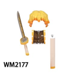 WM6116 WM6162 WM6163 Anime Bricks Mini Dolls Action Figure Assemble Building Blocks Toys For Children Gift