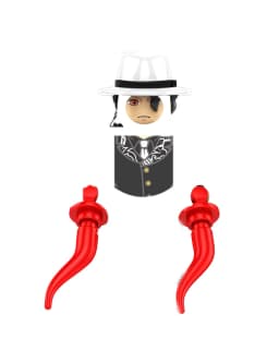 WM6116 WM6162 WM6163 Anime Bricks Mini Dolls Action Figure Assemble Building Blocks Toys For Children Gift