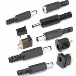 10PCS DC Connector 5.5x2.1mm 3.5x1.3mm DC Power Plug Male Female Jack Socket Nut Panel Mount DC Power Adapter Connectors 5.5*2.1