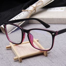 Transparent Computer Glasses Frame Women Men Anti Blue Light square Eyewear Blocking Glasses Optical Spectacle Eyeglass