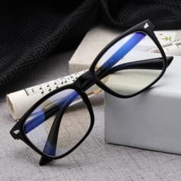 Transparent Computer Glasses Frame Women Men Anti Blue Light square Eyewear Blocking Glasses Optical Spectacle Eyeglass