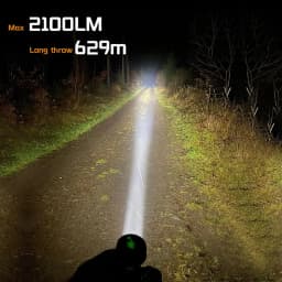 Sofirn IF22A 2100lm Flashlight 21700 Powerful Light SFT40 LED 629M Long Range USB C Rechargeable Charging Throw Torch
