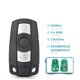 KEYYOU Remote Car Key 315MHz 433Mhz 868MHz Chip For BMW CAS3 1/3/5/7 Series X5 X6 E60 E61 E70 E71 E87 E90 Z4 KR55WK491