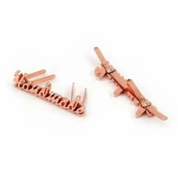 10Pcs Deepeel 35/40mm Handmade Metal Bag Label Handcraft Decorative Tags for Purse Buckles DIY Hardware Sewing Bags Accessories