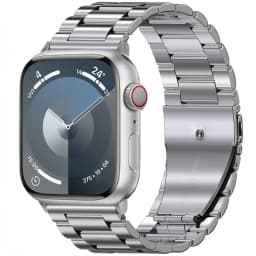 Metal Strap for Apple Watch 12 11 10 46mm 42mm Ultra 4/3/2 49mm Stainless Steel Wristband for IWatch 9 8 7 6 5 SE 45mm 41mm 44mm