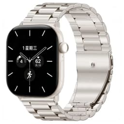 Metal Strap for Apple Watch 12 11 10 46mm 42mm Ultra 4/3/2 49mm Stainless Steel Wristband for IWatch 9 8 7 6 5 SE 45mm 41mm 44mm