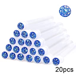 20Pcs/Lot Dust-Proof Eyelash Brush Tube Empty Reusable Lash Mascara Wand Case Replaceable Makeup Applicators Container wholesale