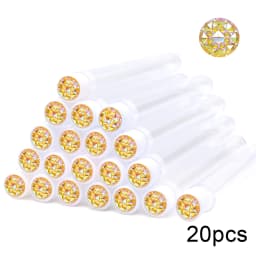 20Pcs/Lot Dust-Proof Eyelash Brush Tube Empty Reusable Lash Mascara Wand Case Replaceable Makeup Applicators Container wholesale