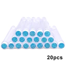 20Pcs/Lot Dust-Proof Eyelash Brush Tube Empty Reusable Lash Mascara Wand Case Replaceable Makeup Applicators Container wholesale