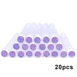 20Pcs/Lot Dust-Proof Eyelash Brush Tube Empty Reusable Lash Mascara Wand Case Replaceable Makeup Applicators Container wholesale