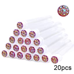 20Pcs/Lot Dust-Proof Eyelash Brush Tube Empty Reusable Lash Mascara Wand Case Replaceable Makeup Applicators Container wholesale