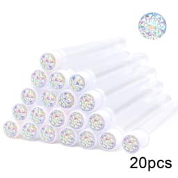 20Pcs/Lot Dust-Proof Eyelash Brush Tube Empty Reusable Lash Mascara Wand Case Replaceable Makeup Applicators Container wholesale