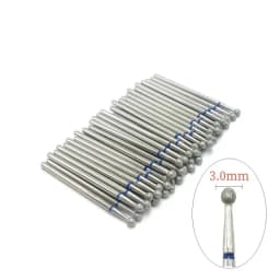 50 Pcs/Set Drill Bit Set for Nails Cutter Dental Diamond Grinding Polish Burs Dental Lab Polisher 2.35mm Shank Nail Tools