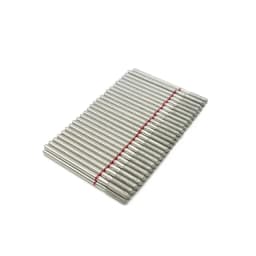 50 Pcs/Set Drill Bit Set for Nails Cutter Dental Diamond Grinding Polish Burs Dental Lab Polisher 2.35mm Shank Nail Tools