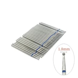 50 Pcs/Set Drill Bit Set for Nails Cutter Dental Diamond Grinding Polish Burs Dental Lab Polisher 2.35mm Shank Nail Tools