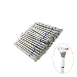 50 Pcs/Set Drill Bit Set for Nails Cutter Dental Diamond Grinding Polish Burs Dental Lab Polisher 2.35mm Shank Nail Tools