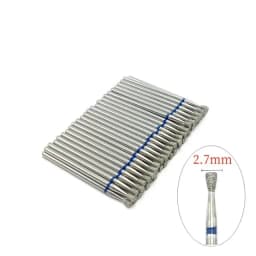 50 Pcs/Set Drill Bit Set for Nails Cutter Dental Diamond Grinding Polish Burs Dental Lab Polisher 2.35mm Shank Nail Tools