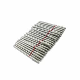 50 Pcs/Set Drill Bit Set for Nails Cutter Dental Diamond Grinding Polish Burs Dental Lab Polisher 2.35mm Shank Nail Tools