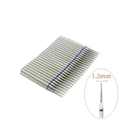 50 Pcs/Set Drill Bit Set for Nails Cutter Dental Diamond Grinding Polish Burs Dental Lab Polisher 2.35mm Shank Nail Tools