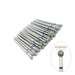 50 Pcs/Set Drill Bit Set for Nails Cutter Dental Diamond Grinding Polish Burs Dental Lab Polisher 2.35mm Shank Nail Tools