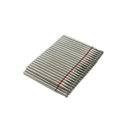 50 Pcs/Set Drill Bit Set for Nails Cutter Dental Diamond Grinding Polish Burs Dental Lab Polisher 2.35mm Shank Nail Tools