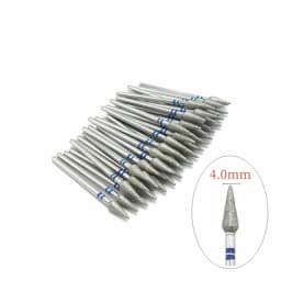 50 Pcs/Set Drill Bit Set for Nails Cutter Dental Diamond Grinding Polish Burs Dental Lab Polisher 2.35mm Shank Nail Tools