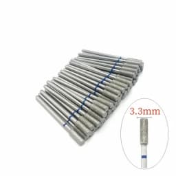 50 Pcs/Set Drill Bit Set for Nails Cutter Dental Diamond Grinding Polish Burs Dental Lab Polisher 2.35mm Shank Nail Tools
