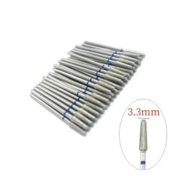 50 Pcs/Set Drill Bit Set for Nails Cutter Dental Diamond Grinding Polish Burs Dental Lab Polisher 2.35mm Shank Nail Tools