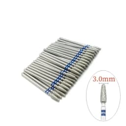 50 Pcs/Set Drill Bit Set for Nails Cutter Dental Diamond Grinding Polish Burs Dental Lab Polisher 2.35mm Shank Nail Tools