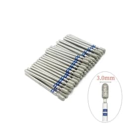 50 Pcs/Set Drill Bit Set for Nails Cutter Dental Diamond Grinding Polish Burs Dental Lab Polisher 2.35mm Shank Nail Tools
