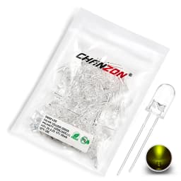 100pcs 5mm LED Diode 5 mm Ultra Bright Warm White Red Green Blue UV Purple Yellow Orange Pink 2V 3V Light Emitting Assorted Set