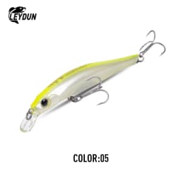 LEYDUN Artist FR Silence Sinking Minnow Fishing Lures 80mm 105mm Jerkbaits Good Action Wobblers High Quality Hard Baits Sea Bass