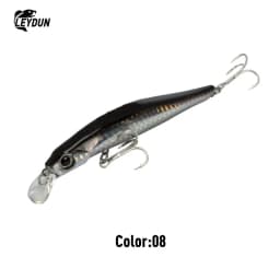 LEYDUN Artist FR Silence Sinking Minnow Fishing Lures 80mm 105mm Jerkbaits Good Action Wobblers High Quality Hard Baits Sea Bass