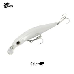 LEYDUN Artist FR Silence Sinking Minnow Fishing Lures 80mm 105mm Jerkbaits Good Action Wobblers High Quality Hard Baits Sea Bass