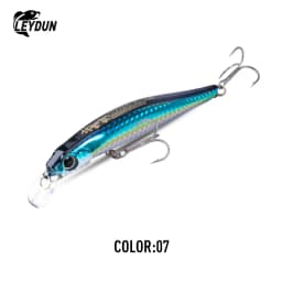 LEYDUN Artist FR Silence Sinking Minnow Fishing Lures 80mm 105mm Jerkbaits Good Action Wobblers High Quality Hard Baits Sea Bass
