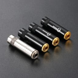 Neutrik's REAN Gold-plated Jack 3.5mm 3Pole Female Plug 1/8″ Headphone Notebook Microphone Audio Interface Extension Cable Plug