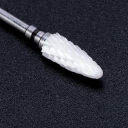 Ceramic Nail Drill Bit Electric Manicure Drills For Machine Milling Cutter Nail Burr Pedicure Accessories Tools