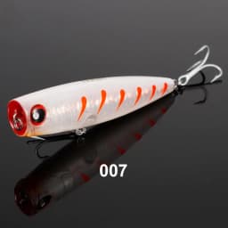Noeby 105mm 24g Topwater Popper Fishing Lures Wobblers Long Casting Artificial Hard Baits Saltwater Freshwater Fishing Lures