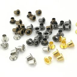 1.0/1.5/2/2.5mm Brass Hollow Rivets with Hanging Plate Holes Mini Eyelets Brass Tiny Grommet for BJD 100pcs