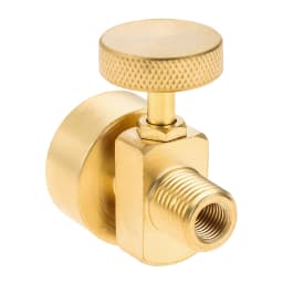 Propane 1LB Tank Disposal Cylinder Gas Bottle Refill Adapter with 1/4" NPT Male X 1'-20 Female Throwaway Cylinder for Stove Gril