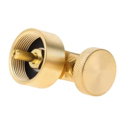 Propane 1LB Tank Disposal Cylinder Gas Bottle Refill Adapter with 1/4" NPT Male X 1'-20 Female Throwaway Cylinder for Stove Gril