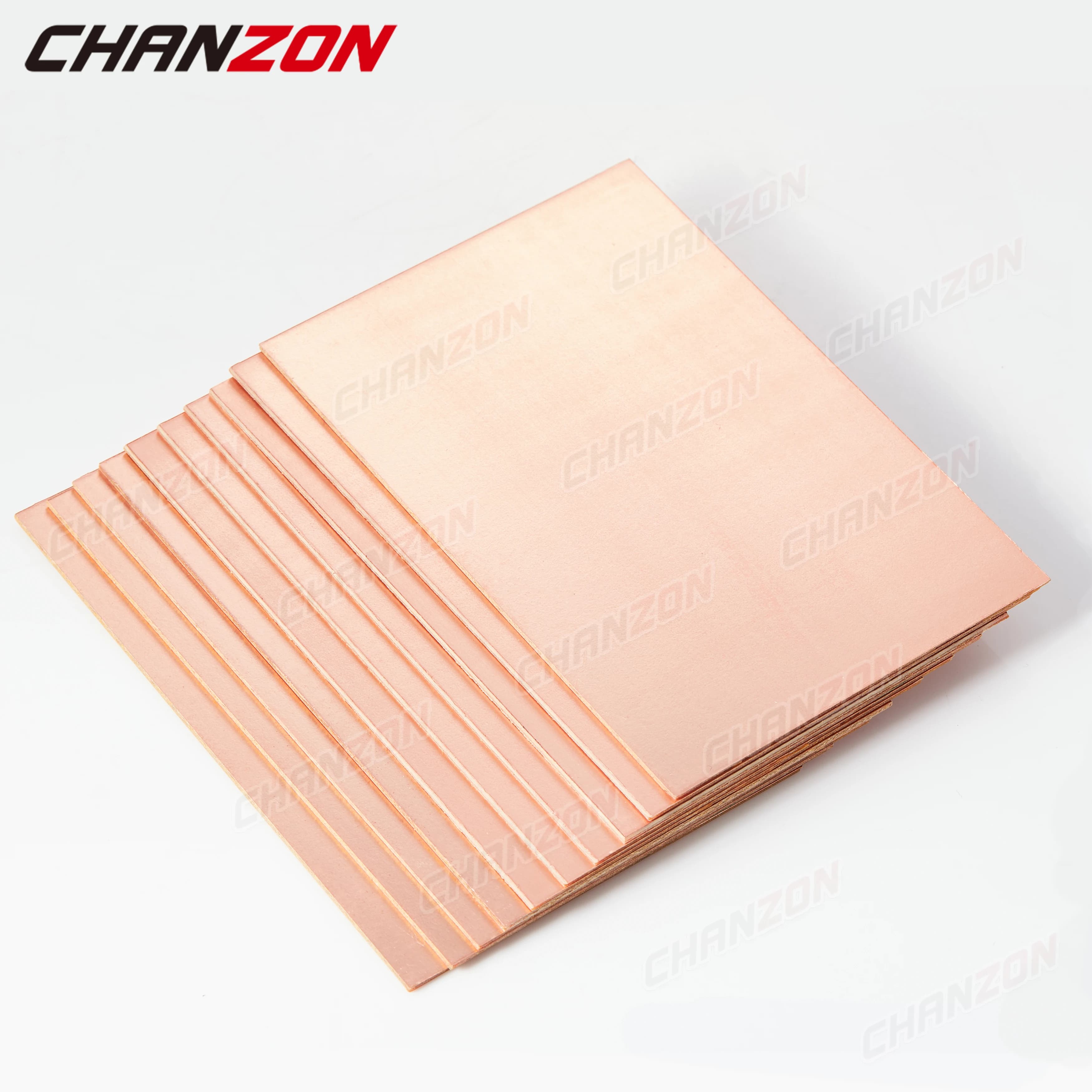 10Pcs 7x10 cm Single Sided Copper Plated Clad Laminate Universal Circuit Prototype Flexible PCB Board for Etching DIY