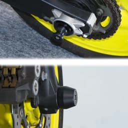 For YAMAHA MT-07 FZ-07 2014-2019 2020 2022 2023 Motorcycle Front Axle Sliders Rear Fork Swingarm Spools Sliders Crash Protector