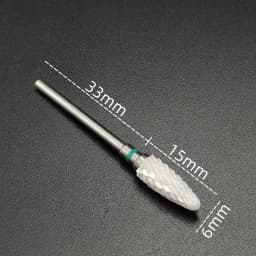 Ceramic Carbide Nail Drill Bit Rotate Burr Milling Nail Cutter Bits Electric Drill Machine For Manicure Pedicure Tools