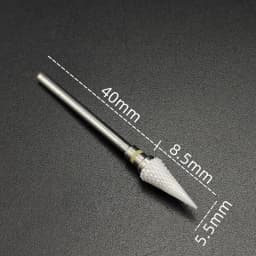 Ceramic Carbide Nail Drill Bit Rotate Burr Milling Nail Cutter Bits Electric Drill Machine For Manicure Pedicure Tools